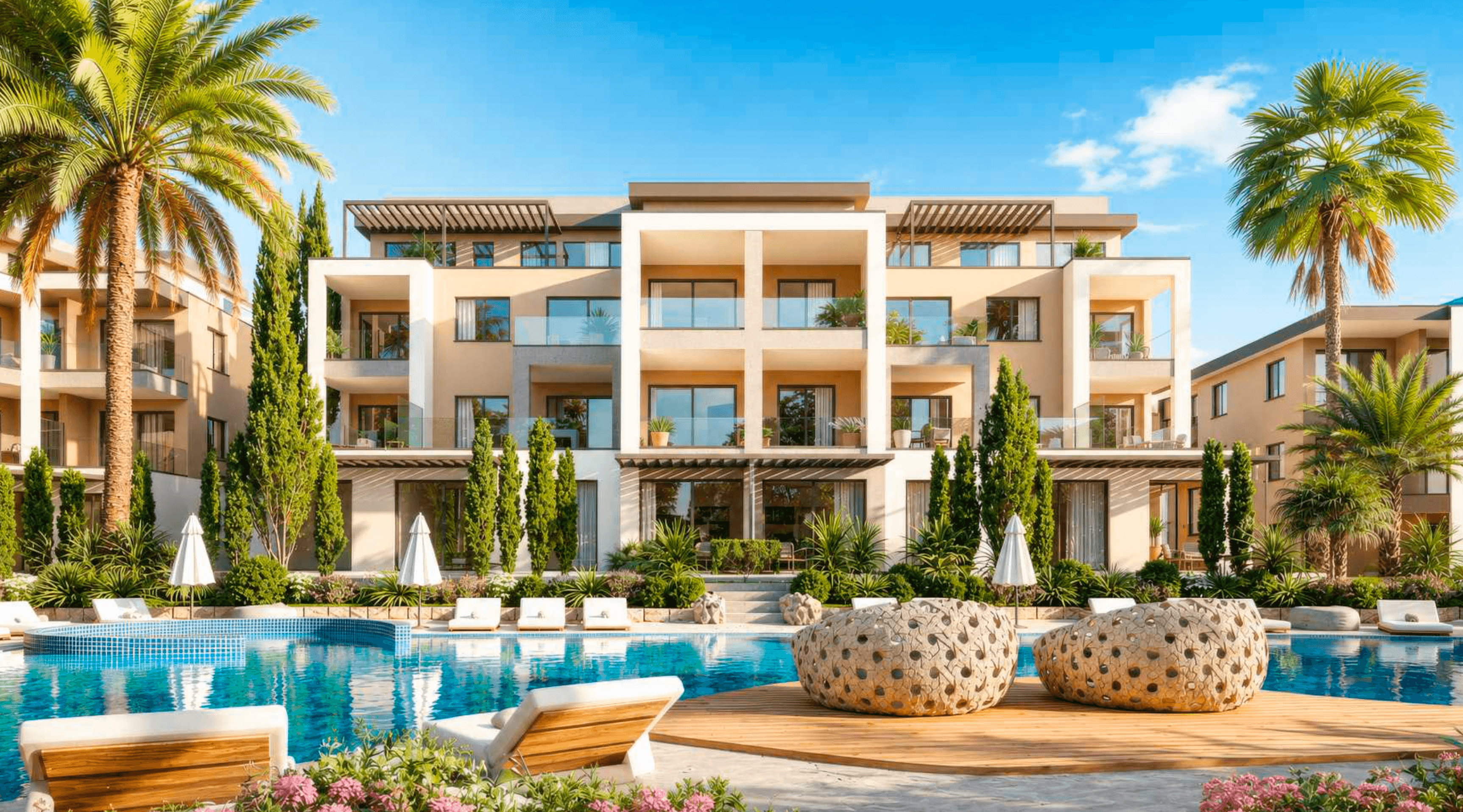 Stylish apartments in a gated complex, Geroskiou, Paphos 2