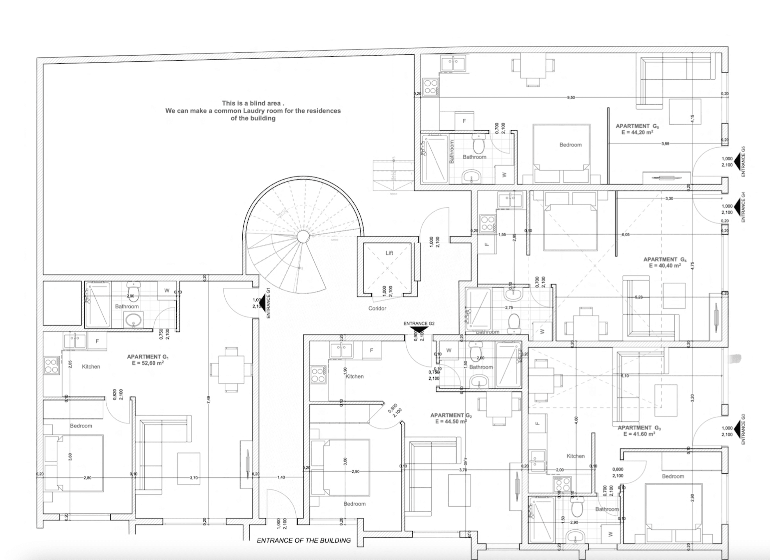 Stylish apartments, Kiato 9