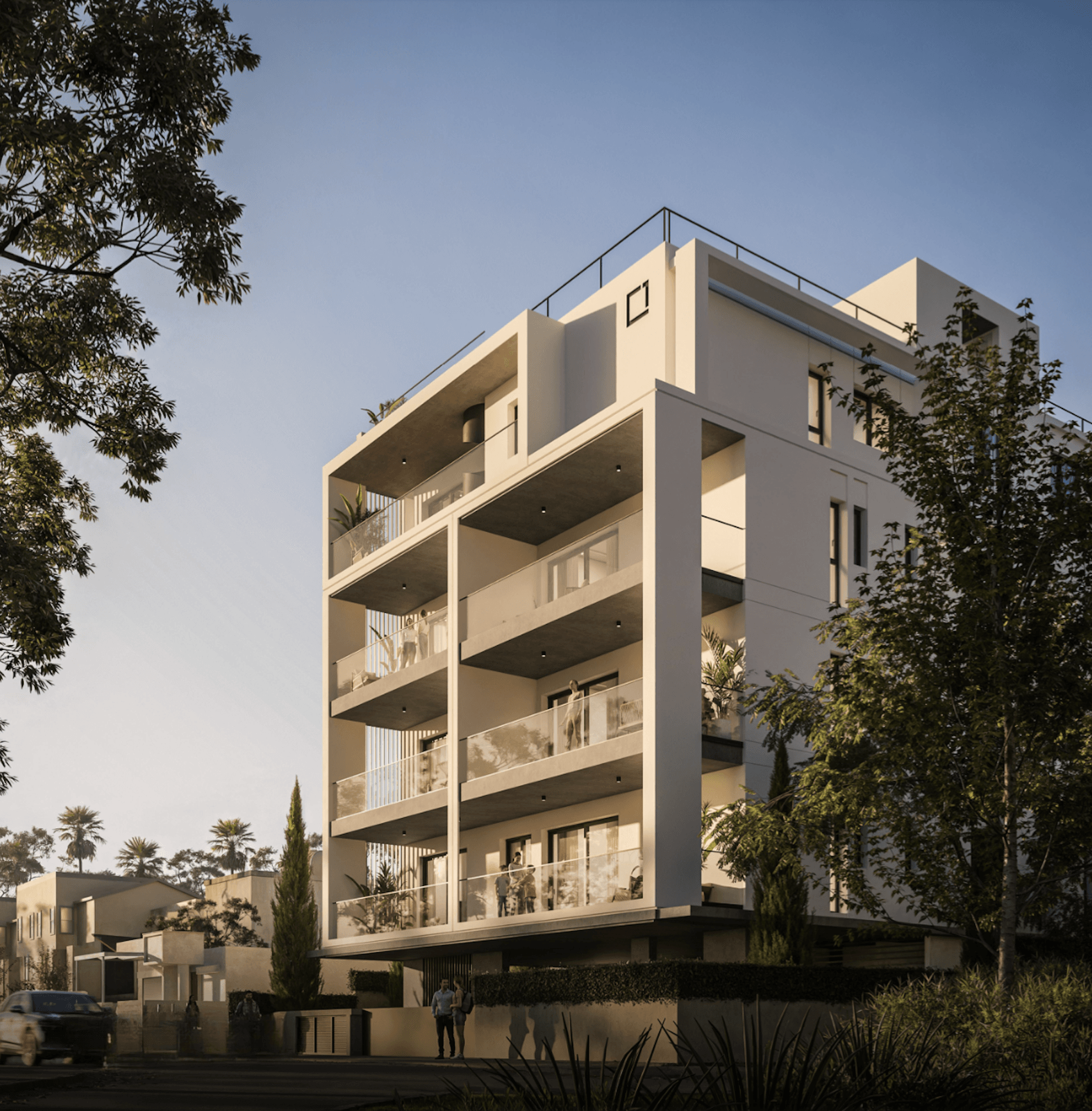 Comfortable apartments in modern style, Agios Ioannis, Limassol 1