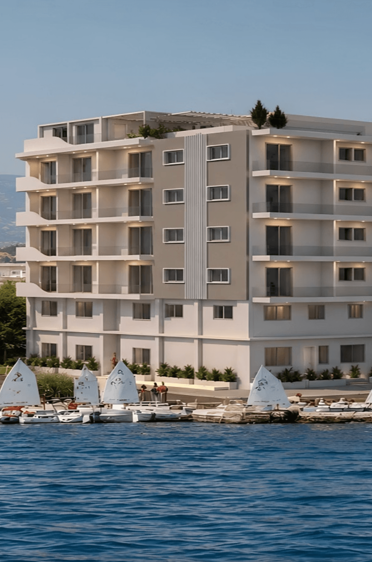 Apartments in modern style, Kiato 5