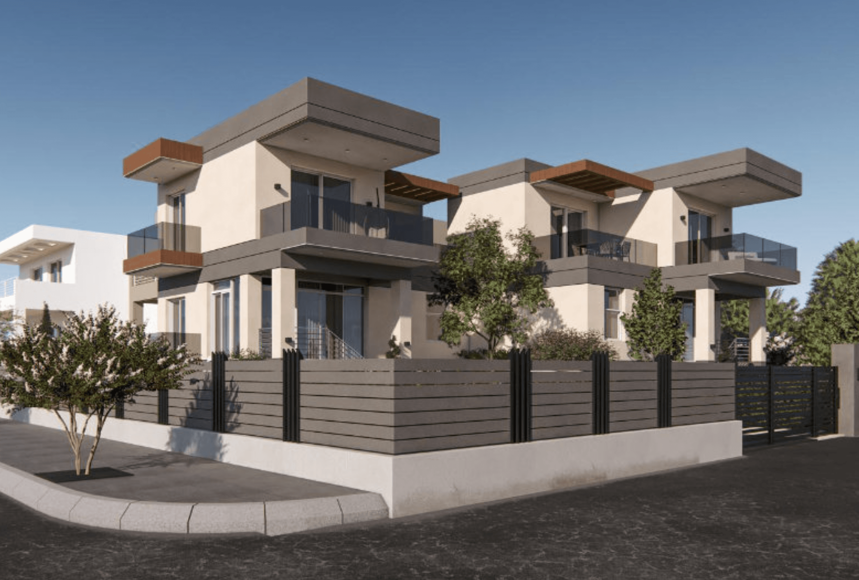 Twin villas with sea view, Loutraki 3