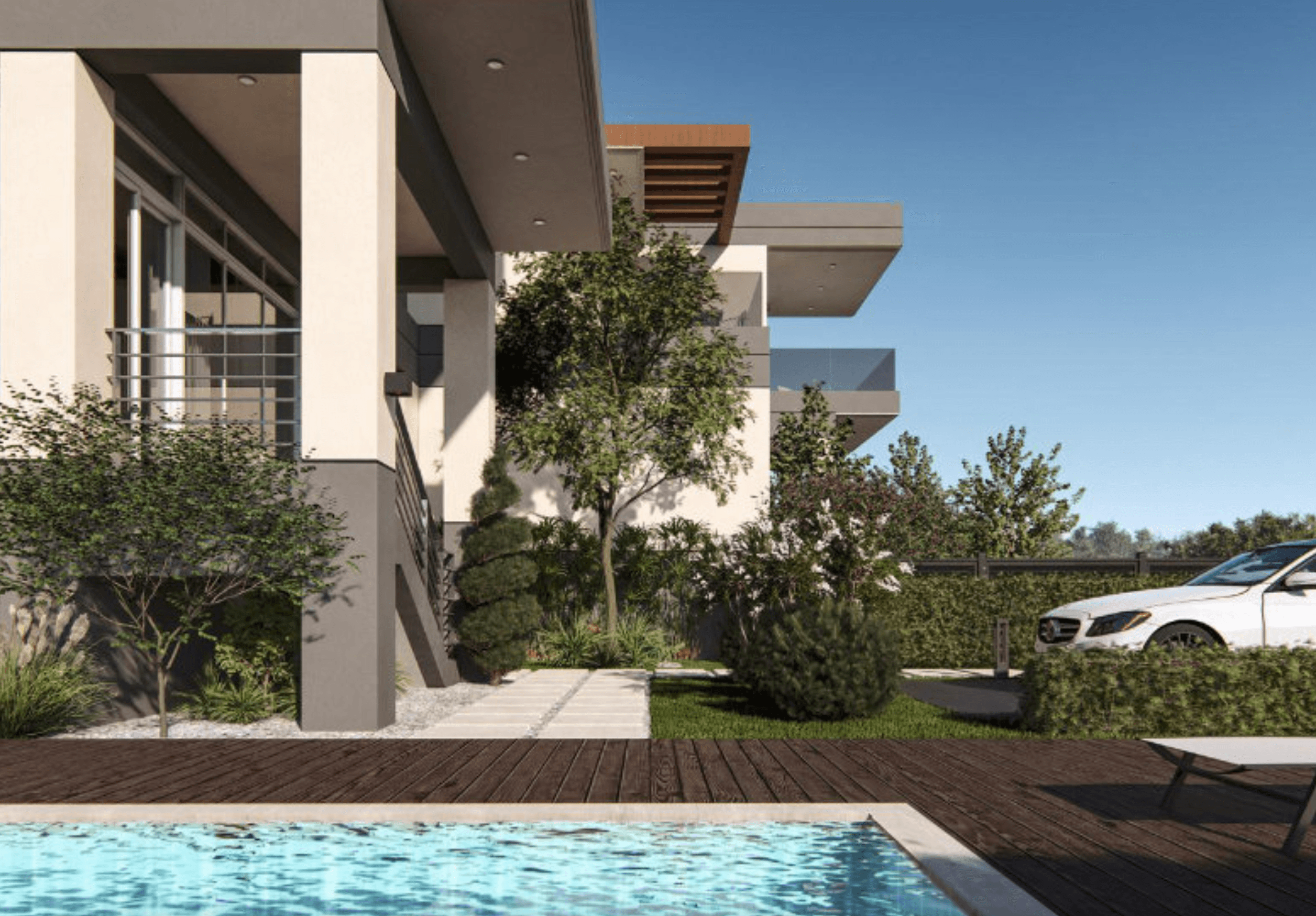 Twin villas with sea view, Loutraki 5