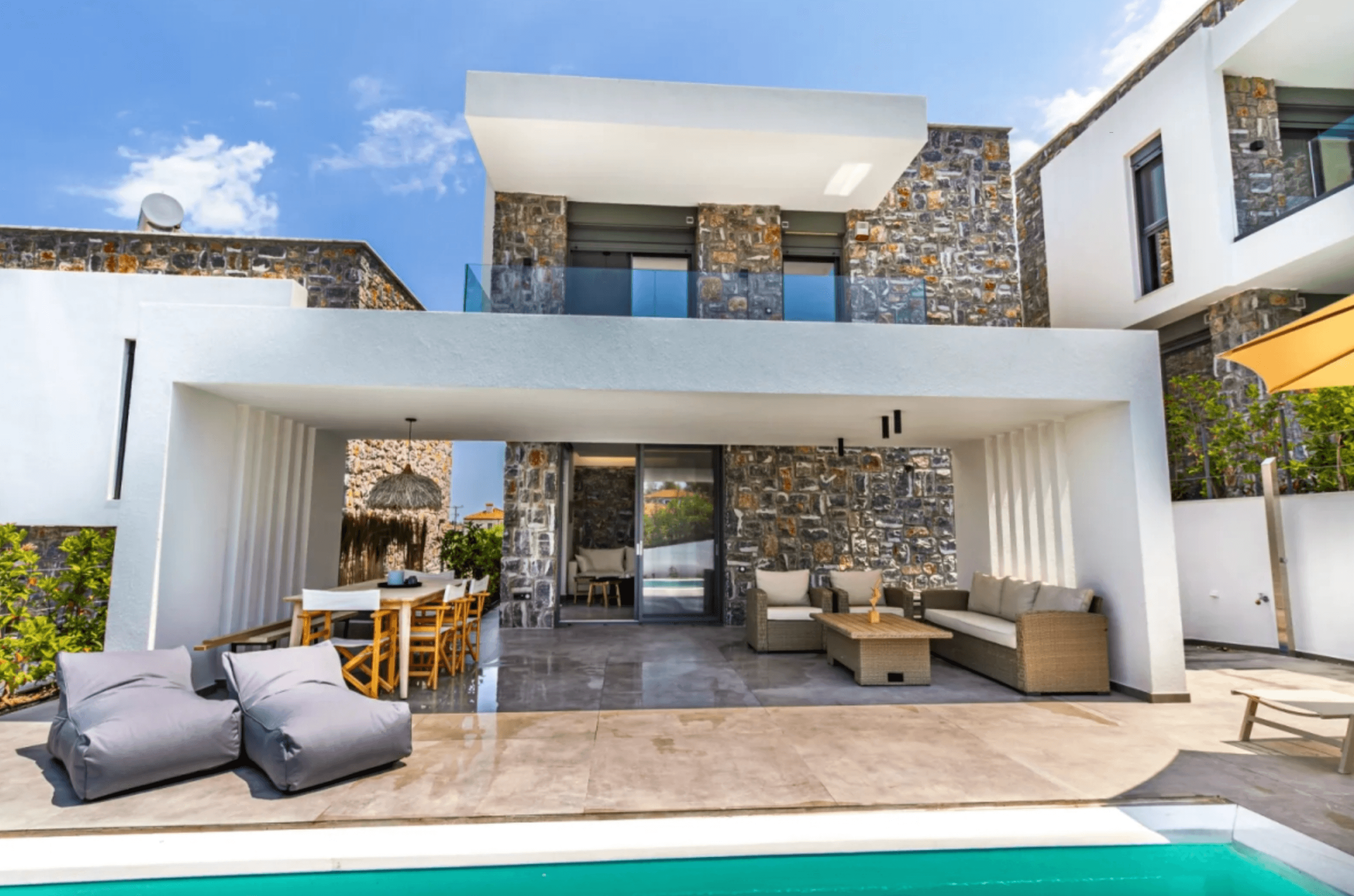Villa with pool view, Pefkochori 5