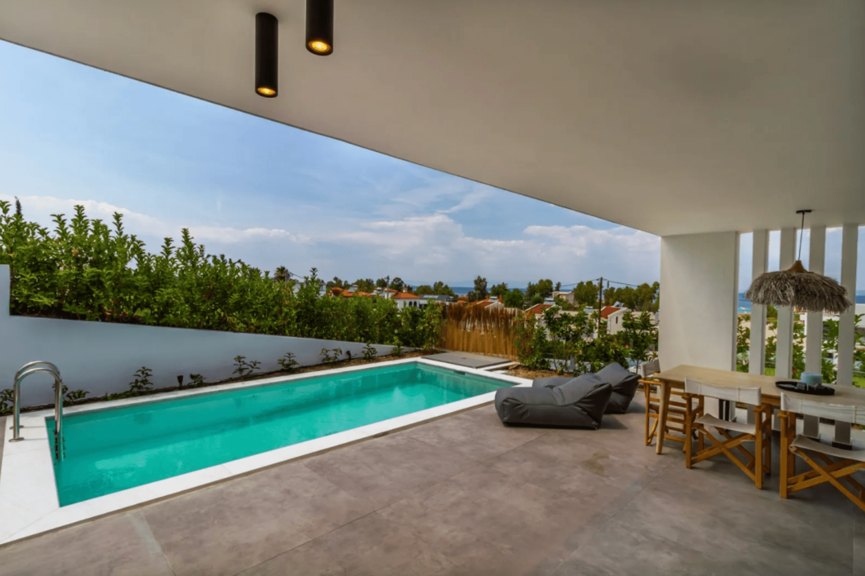 Villa with pool view, Pefkochori 3