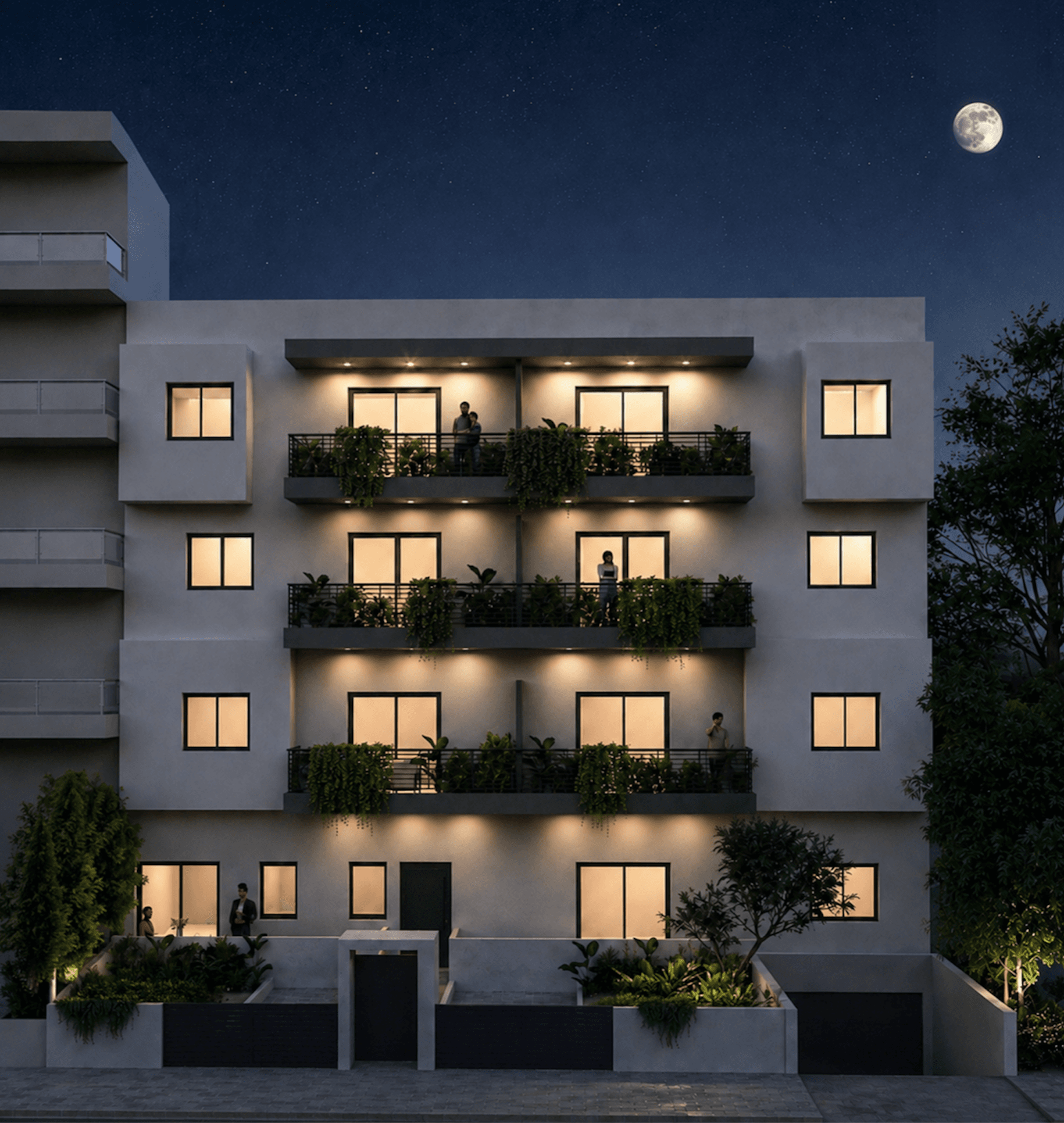 Comfortable apartments in minimalist style, Kallithea, Athens 3