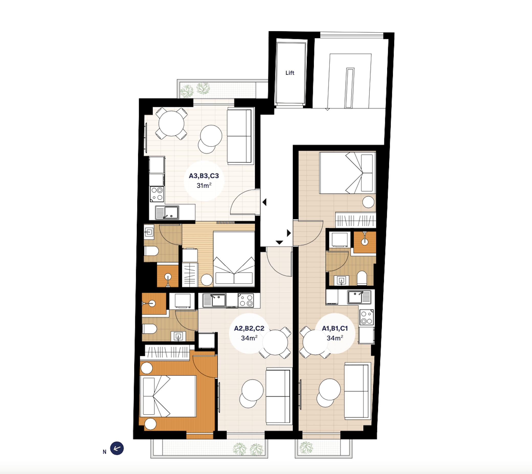 Stylish apartments with guaranteed income, Neo Kosmos, Athens 6