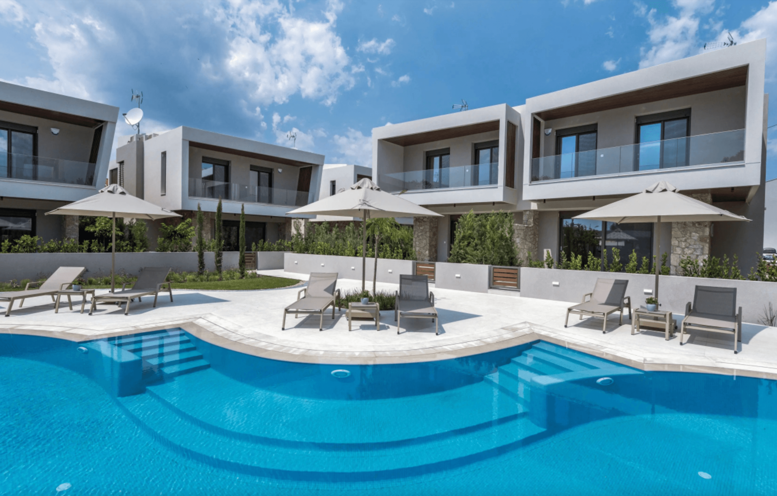 Stylish villa with garden, Nikiti 5