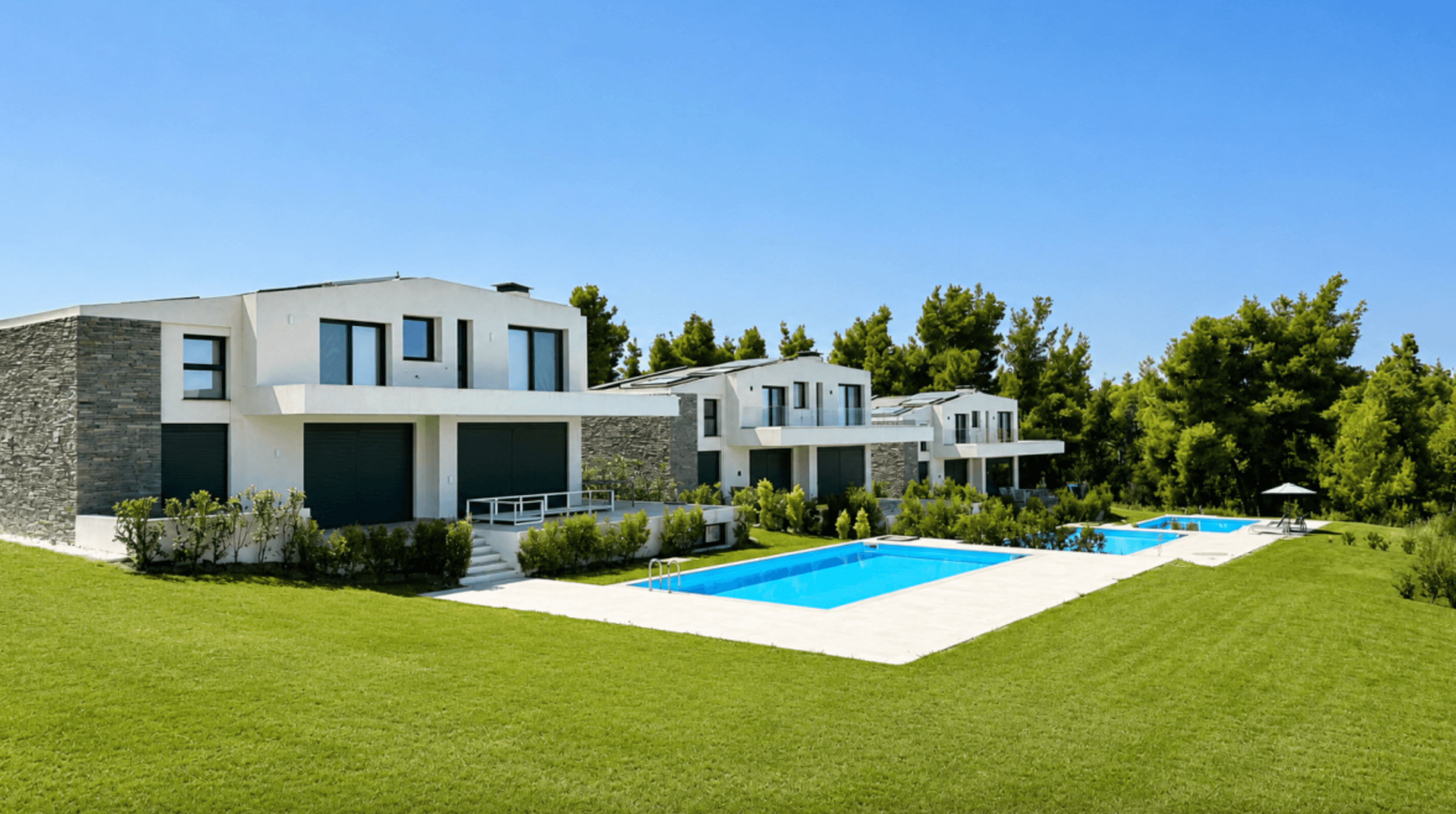 Villa with panoramic view, Elani 19