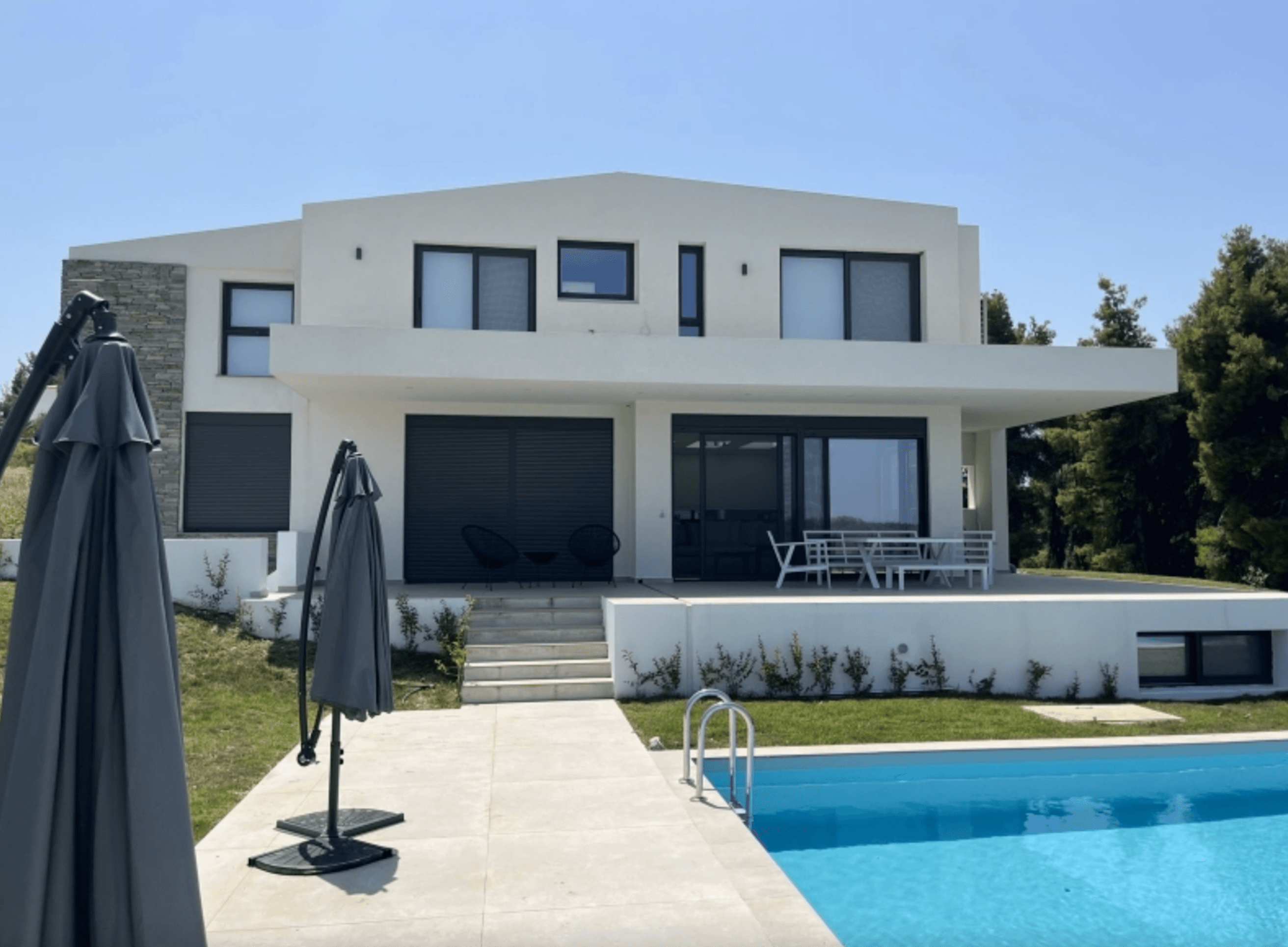 Villa with panoramic view, Elani 2