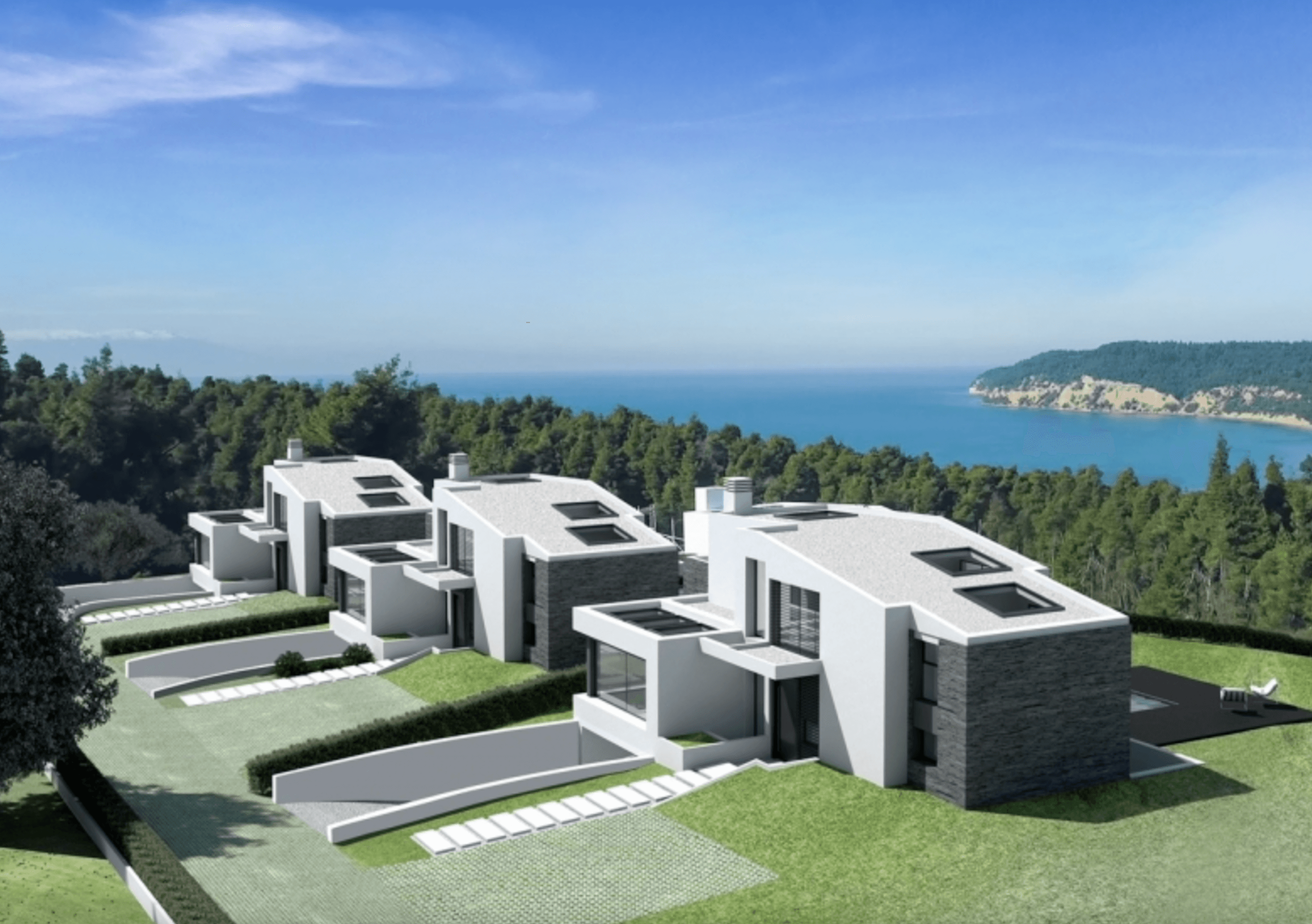 Villa with panoramic view, Elani 13