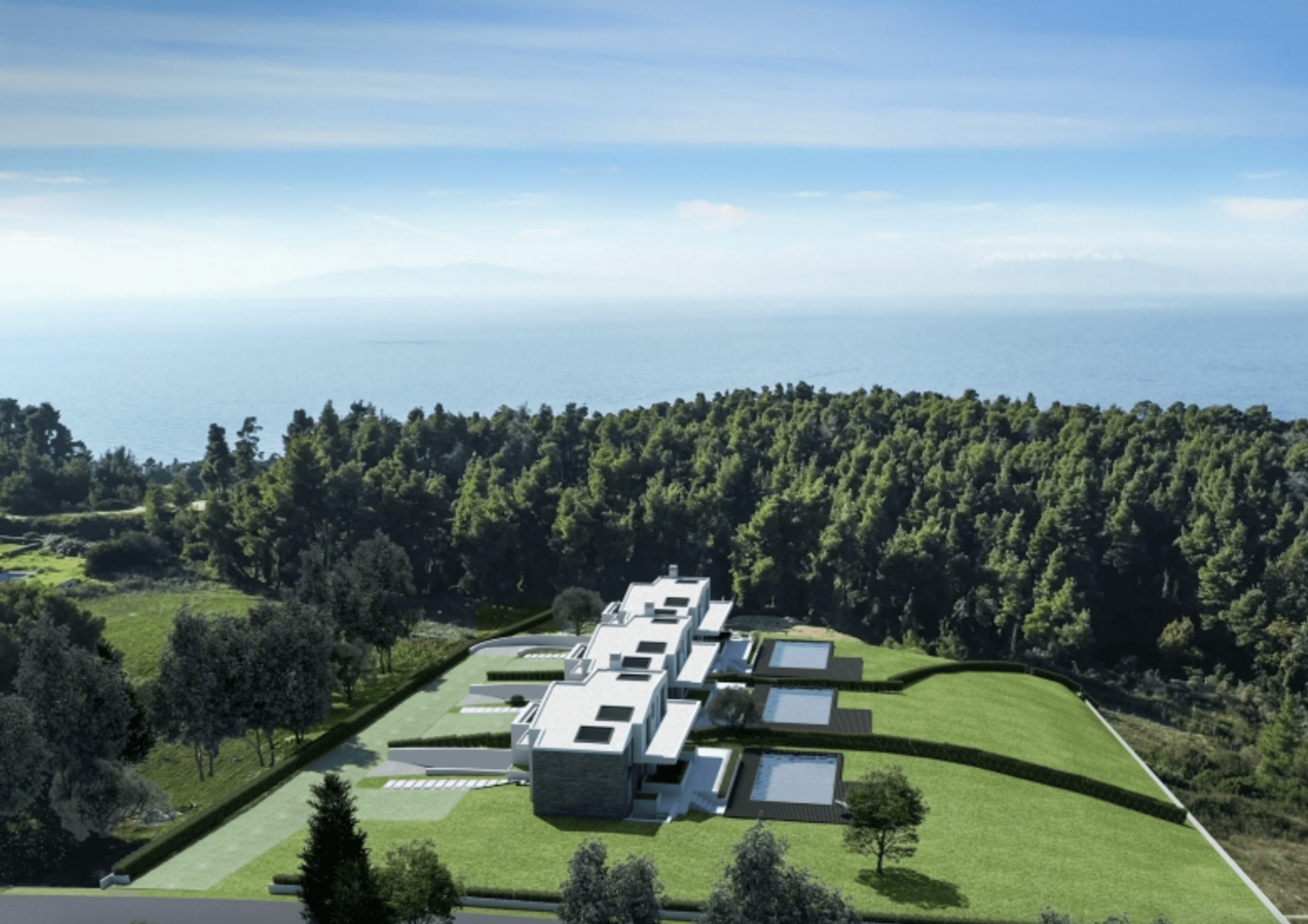 Villa with panoramic view, Elani 16