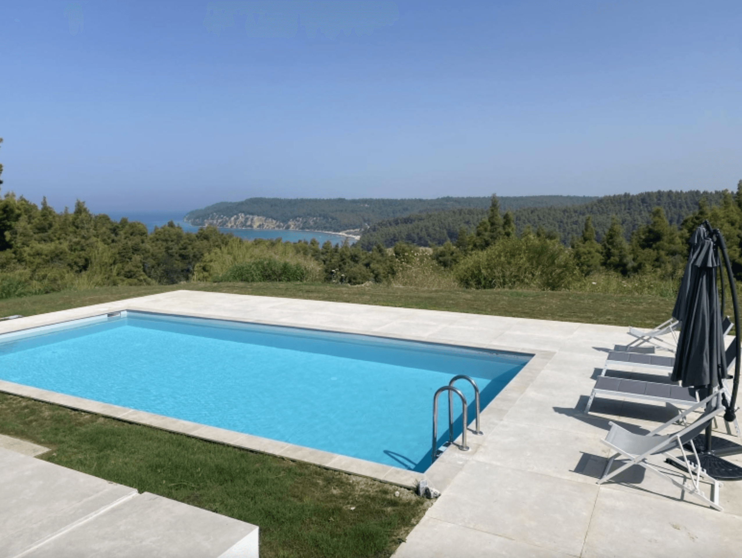 Villa with panoramic view, Elani 4