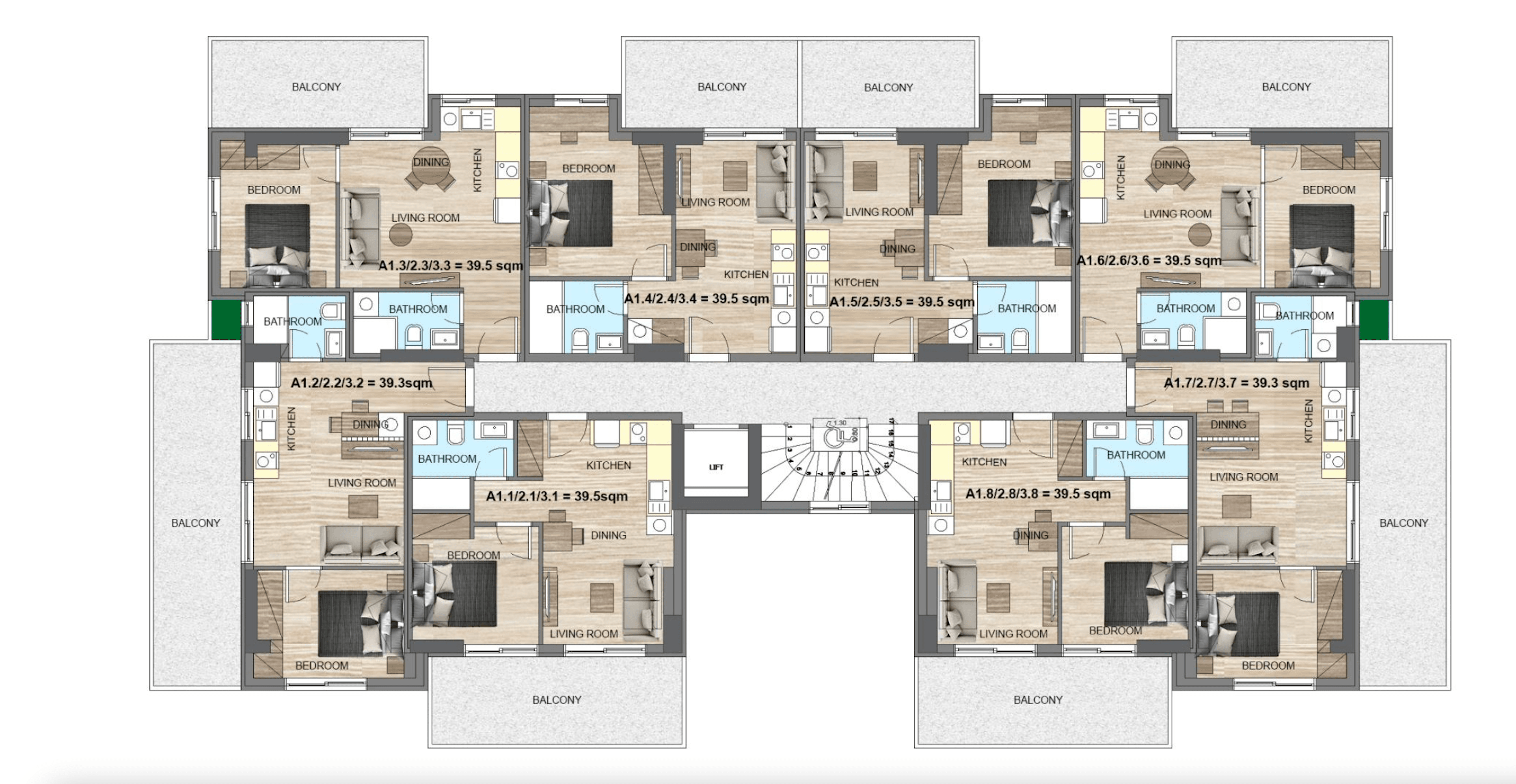 Elegant and stylish apartments with guaranteed income, Chalandri, Athens 37