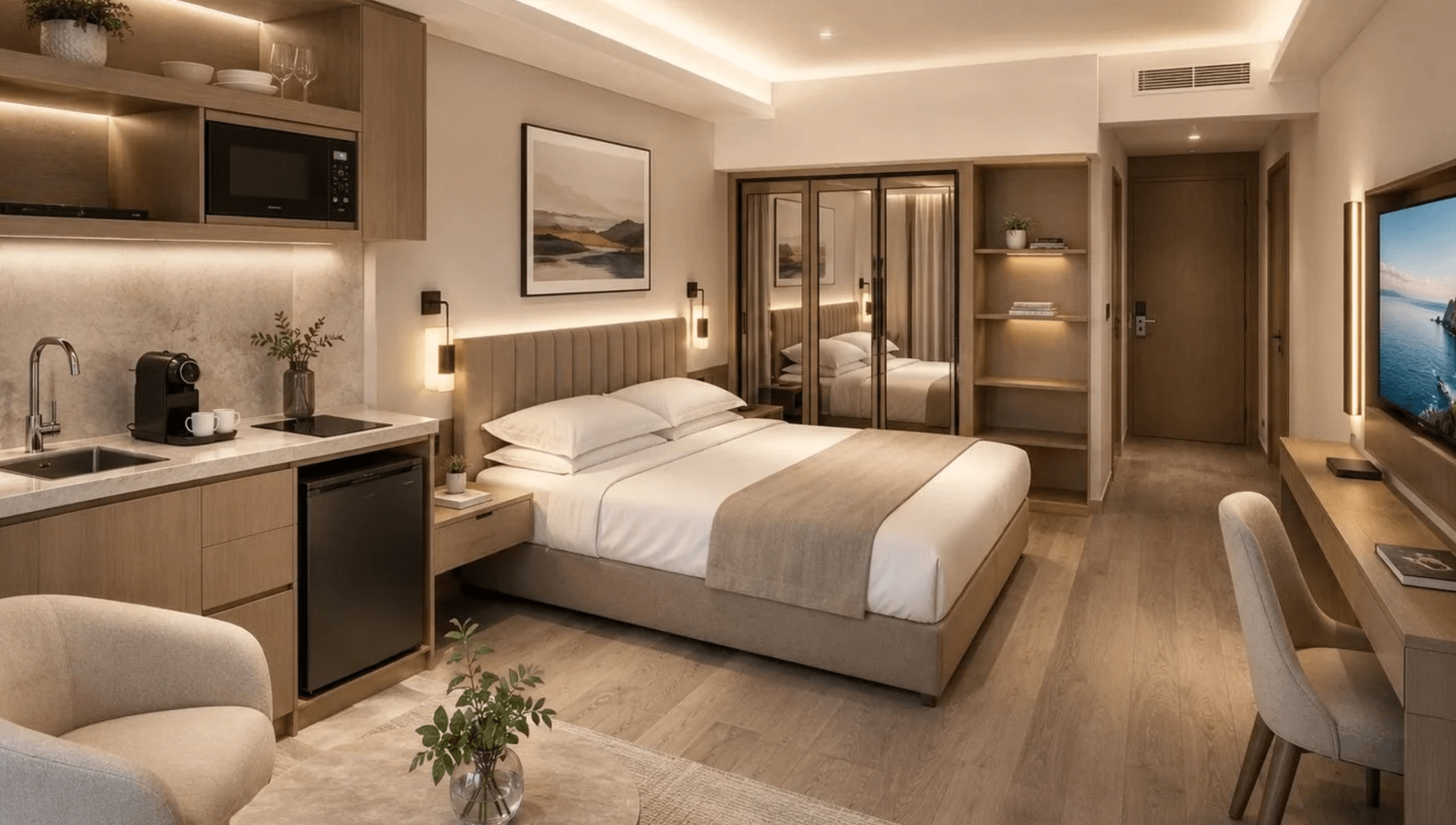 Serviced apartments with guaranteed income, Central Athens 8