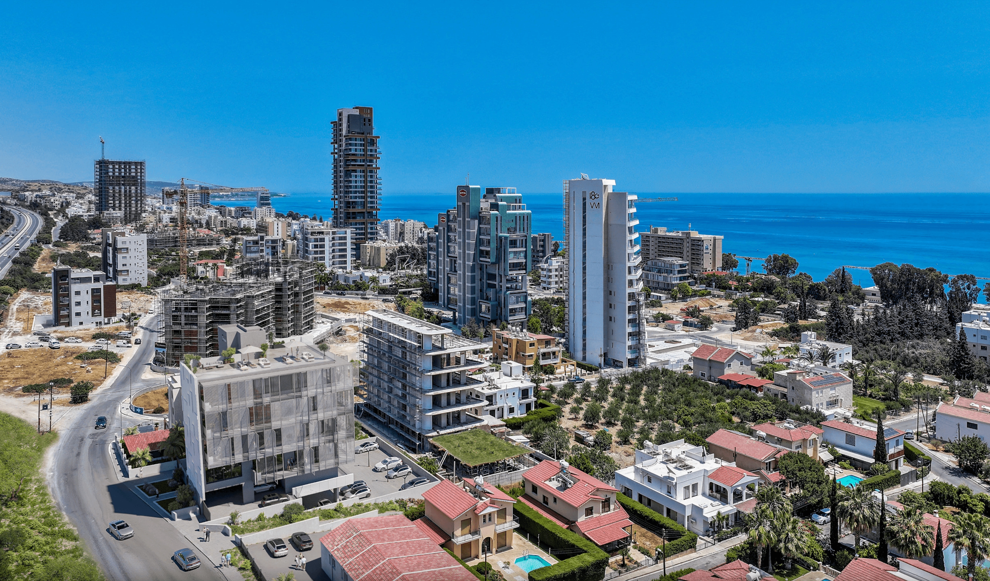 Apartments in minimalist style, Mouttagiaka, Limassol 2
