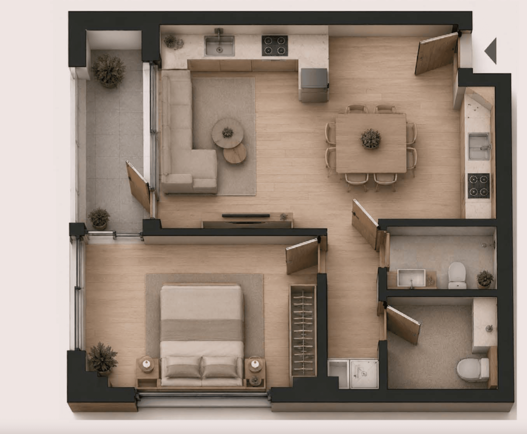 Elegant apartments with guaranteed income, Kallithea, Athens  5