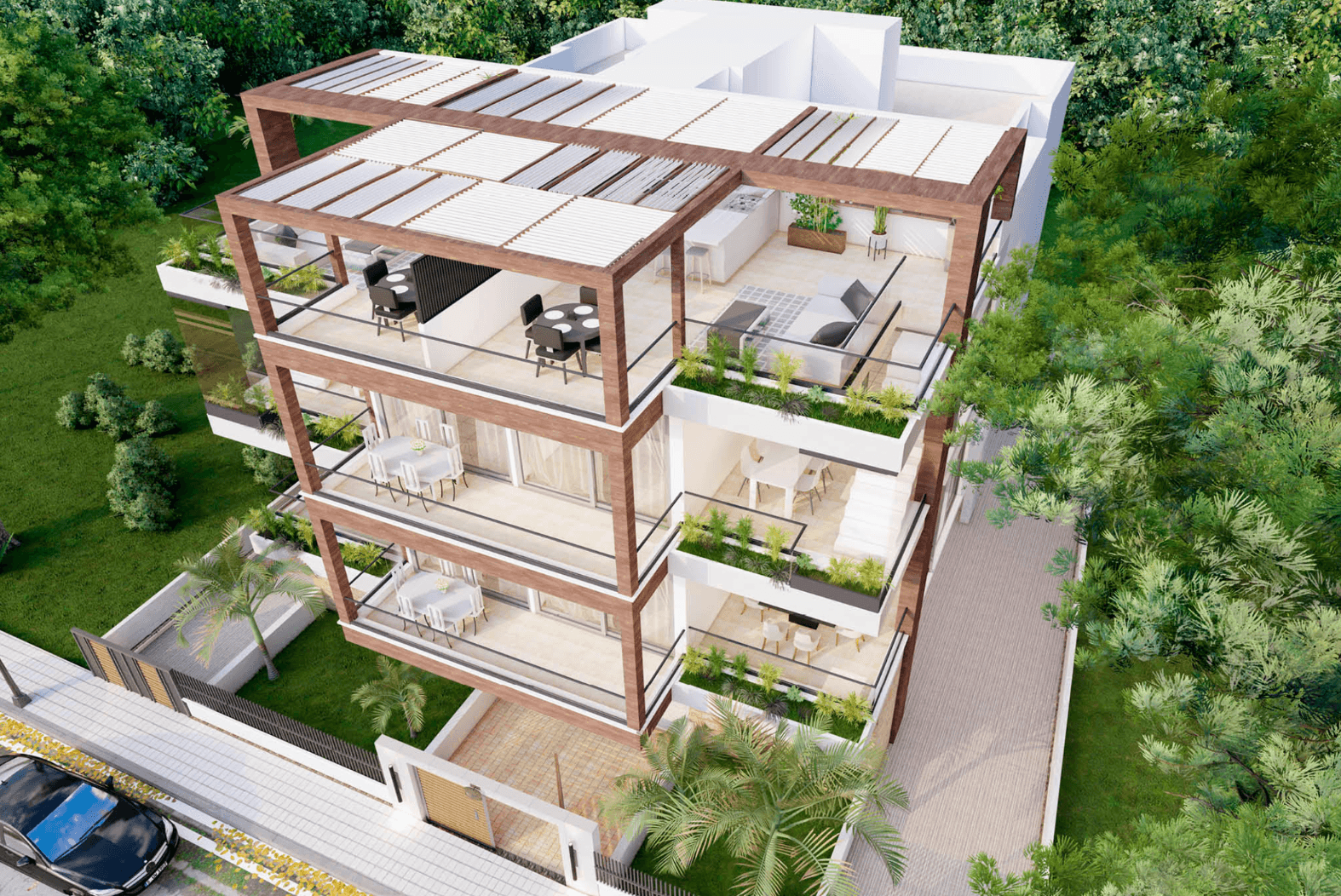 Apartments with garden view, Livadia, Larnaca 2