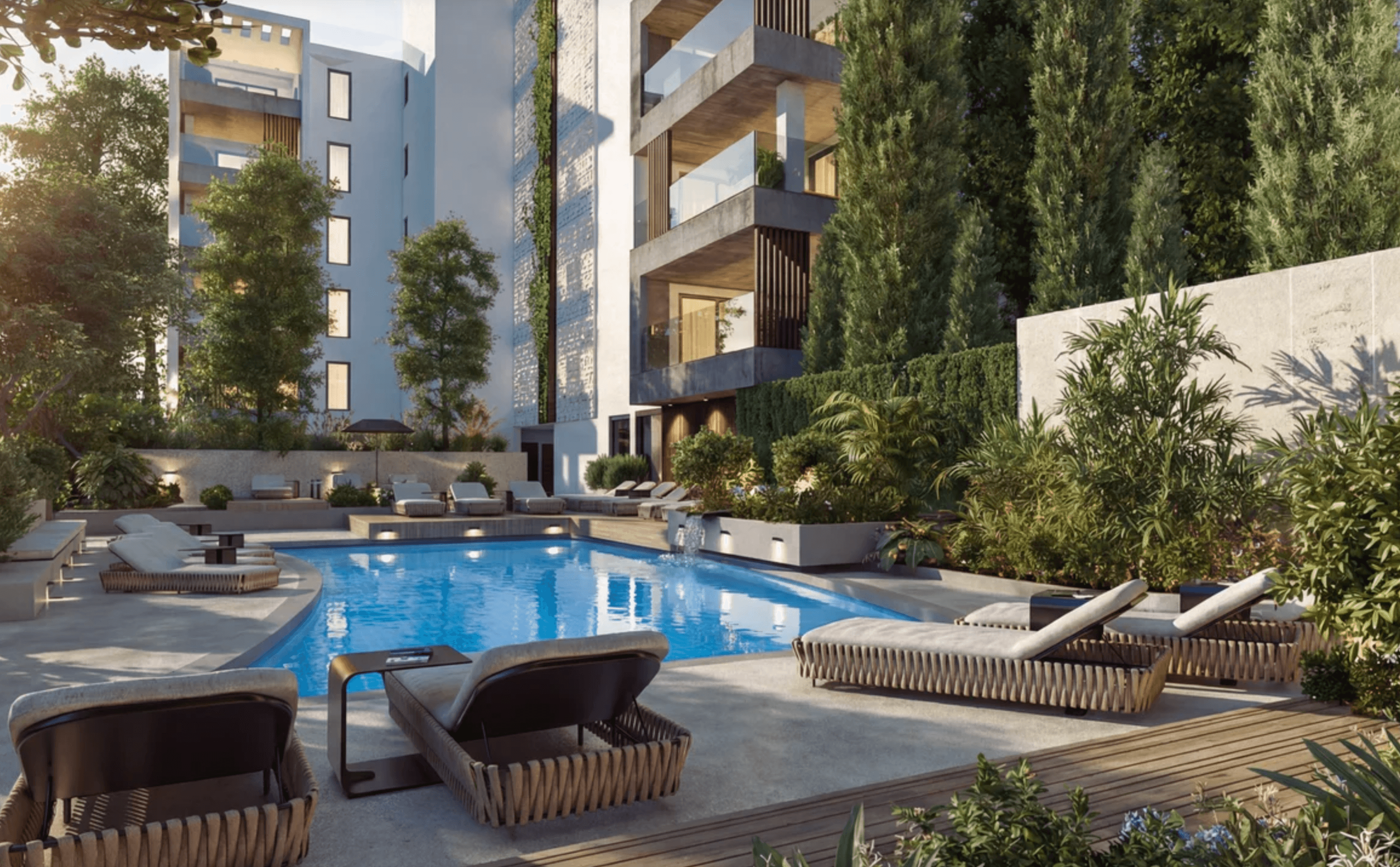 Apartments with swimming pool, center of Paphos 5