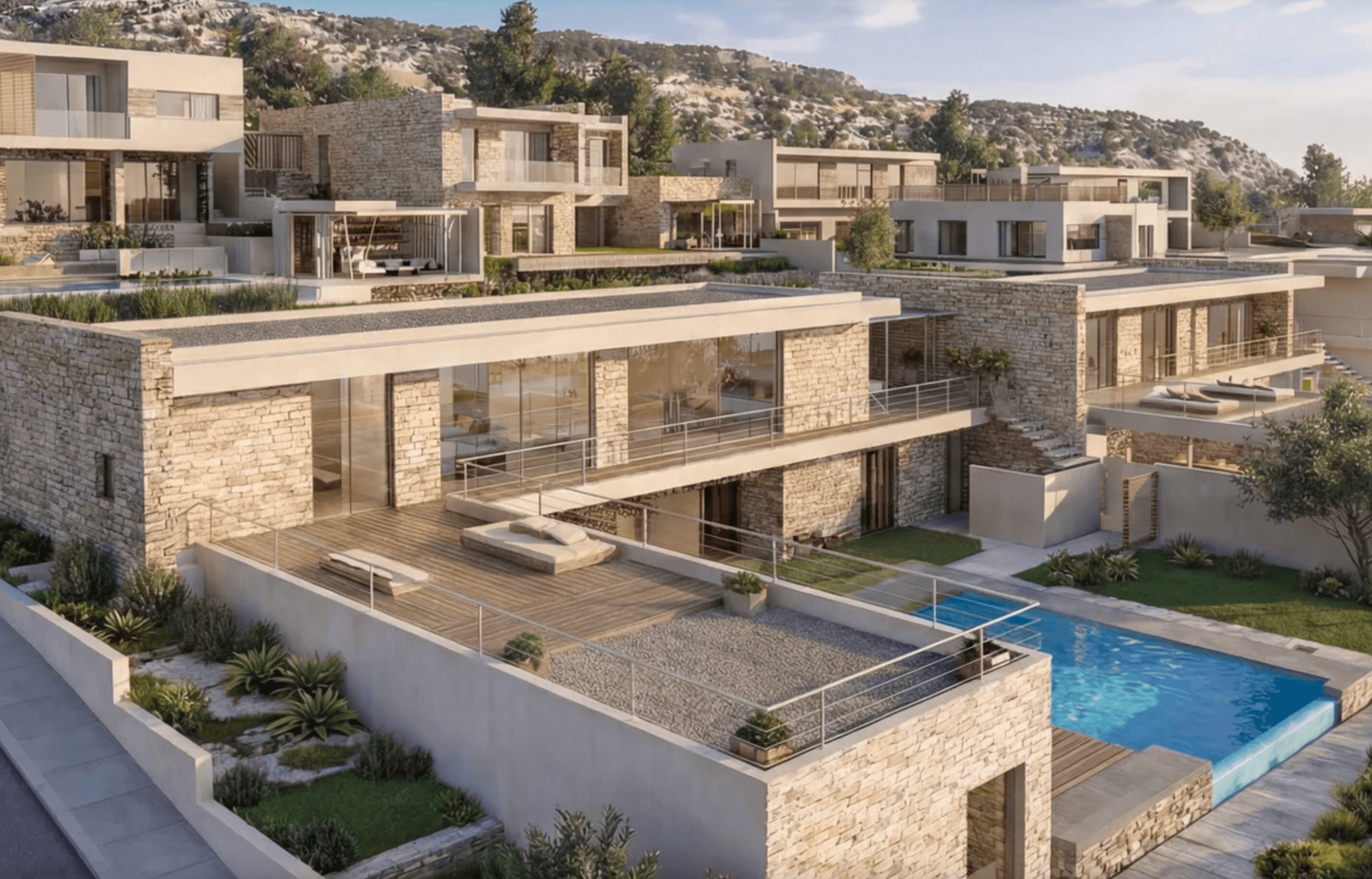 Villas with pool and traditional elements, Peyia, Paphos 3