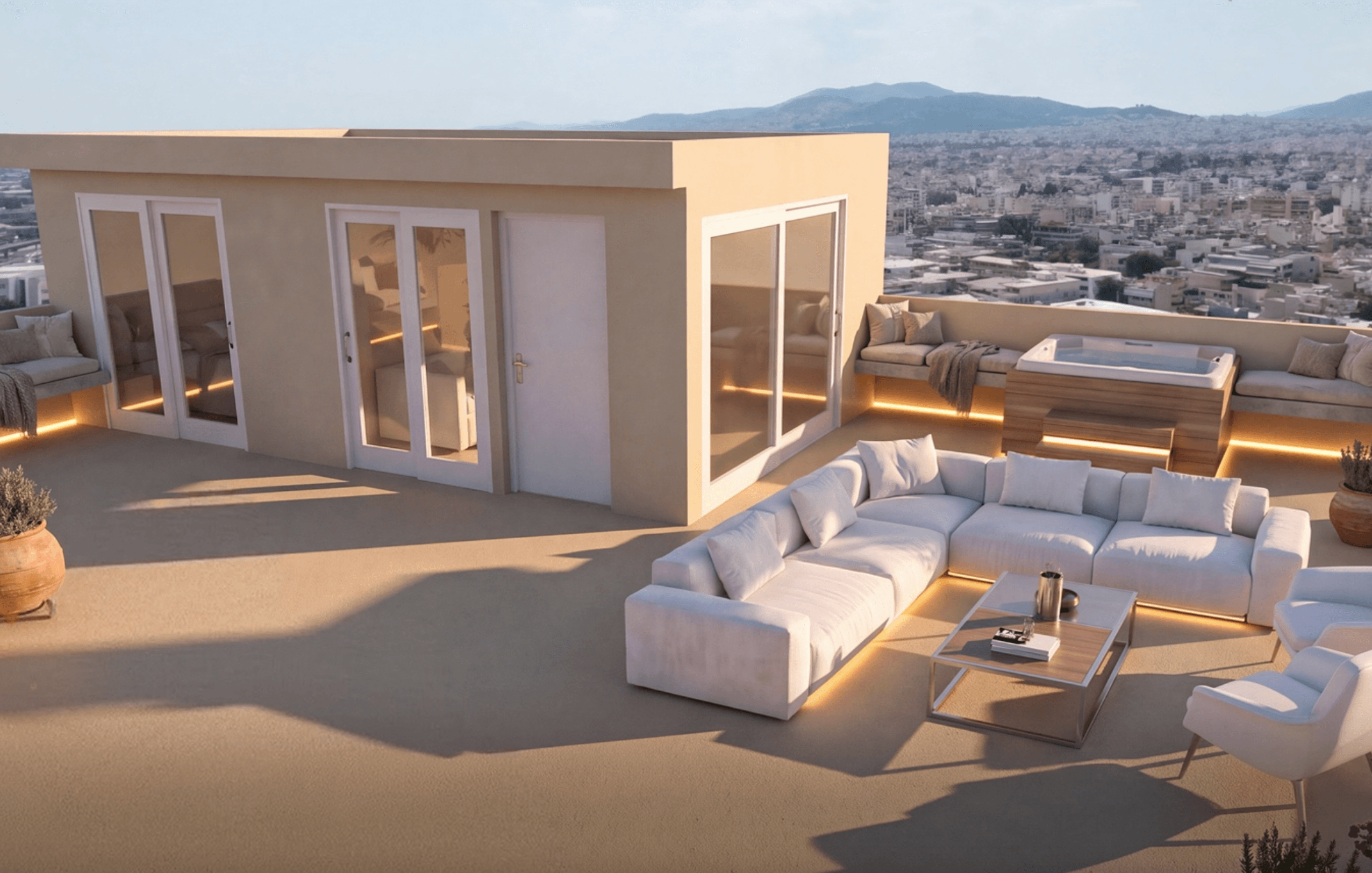 Apartments with mountain view, Peristeri, Athens 3