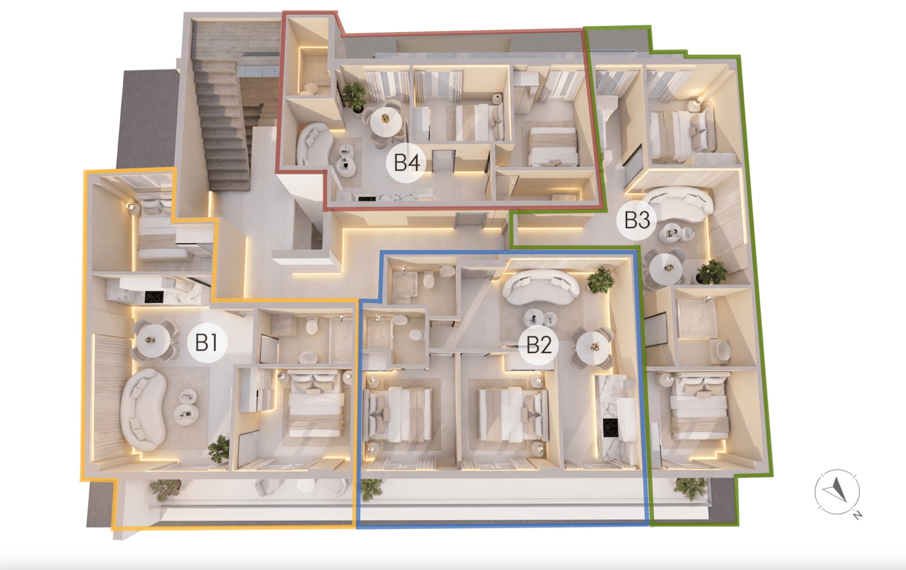 Apartments with mountain view, Peristeri, Athens 14