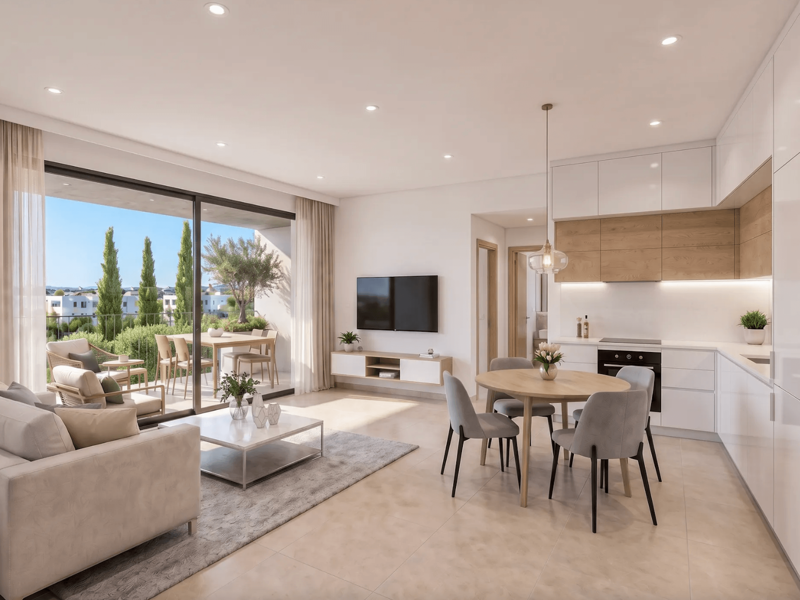Comfortable apartments in modern style, Kato Paphos 6