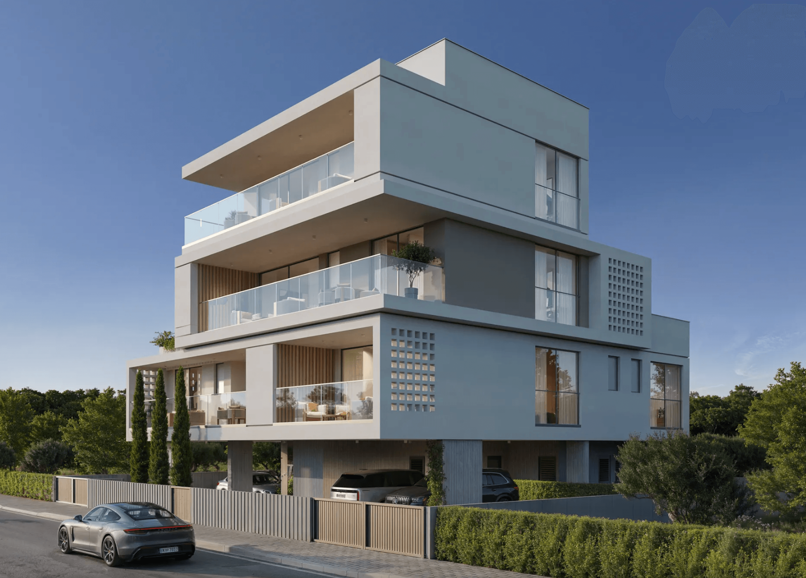 Comfortable apartments in modern style, Kato Paphos 1