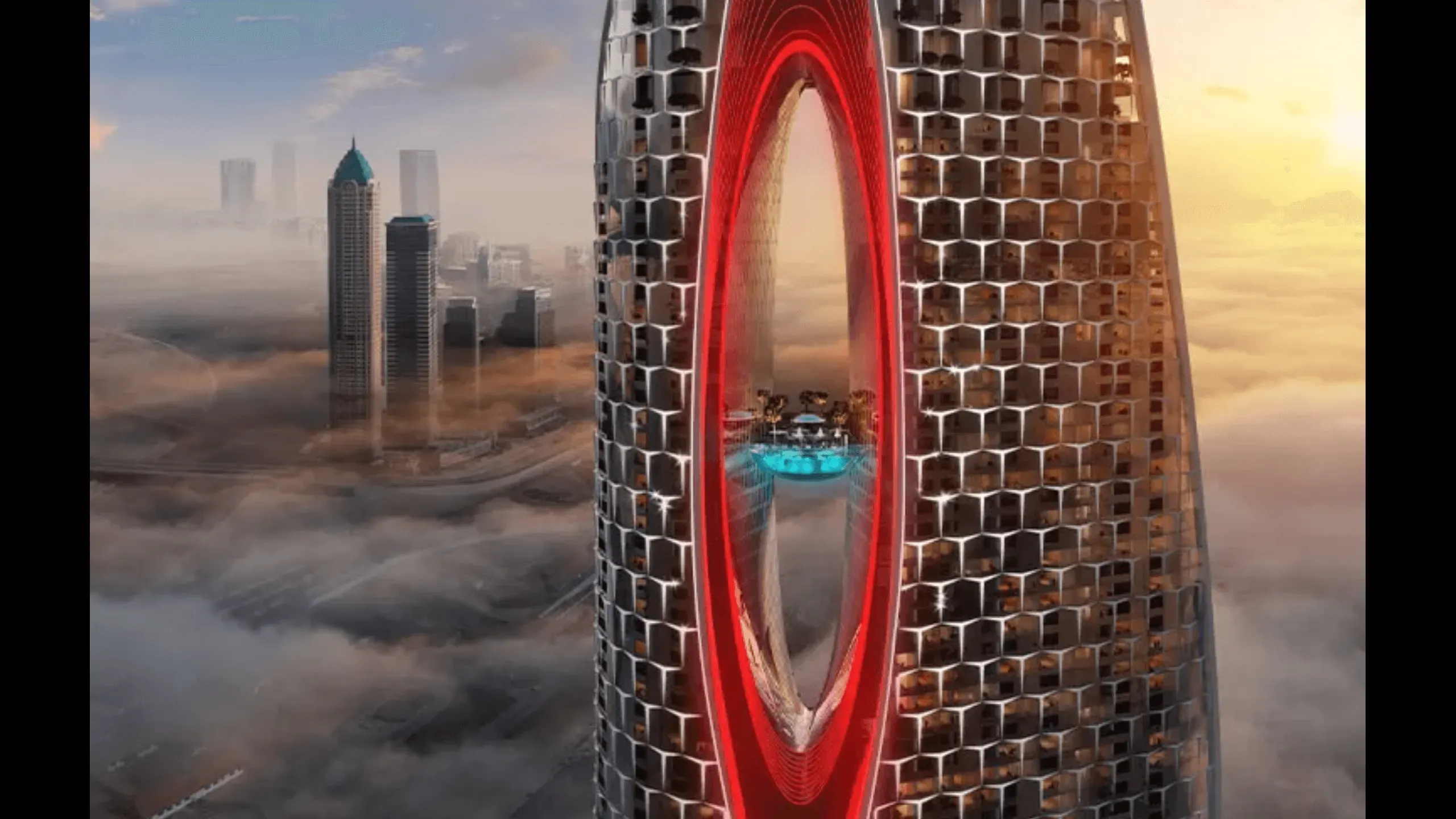 Apartment in futuristic style project 1