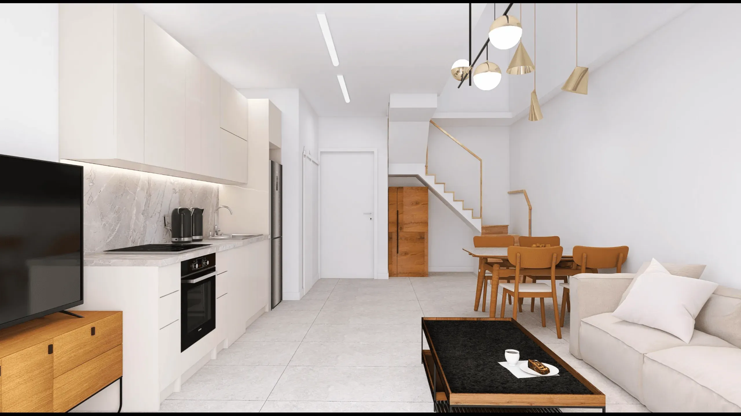 Stylish maisonette with 1 bedroom and sea view, Piraeus 1