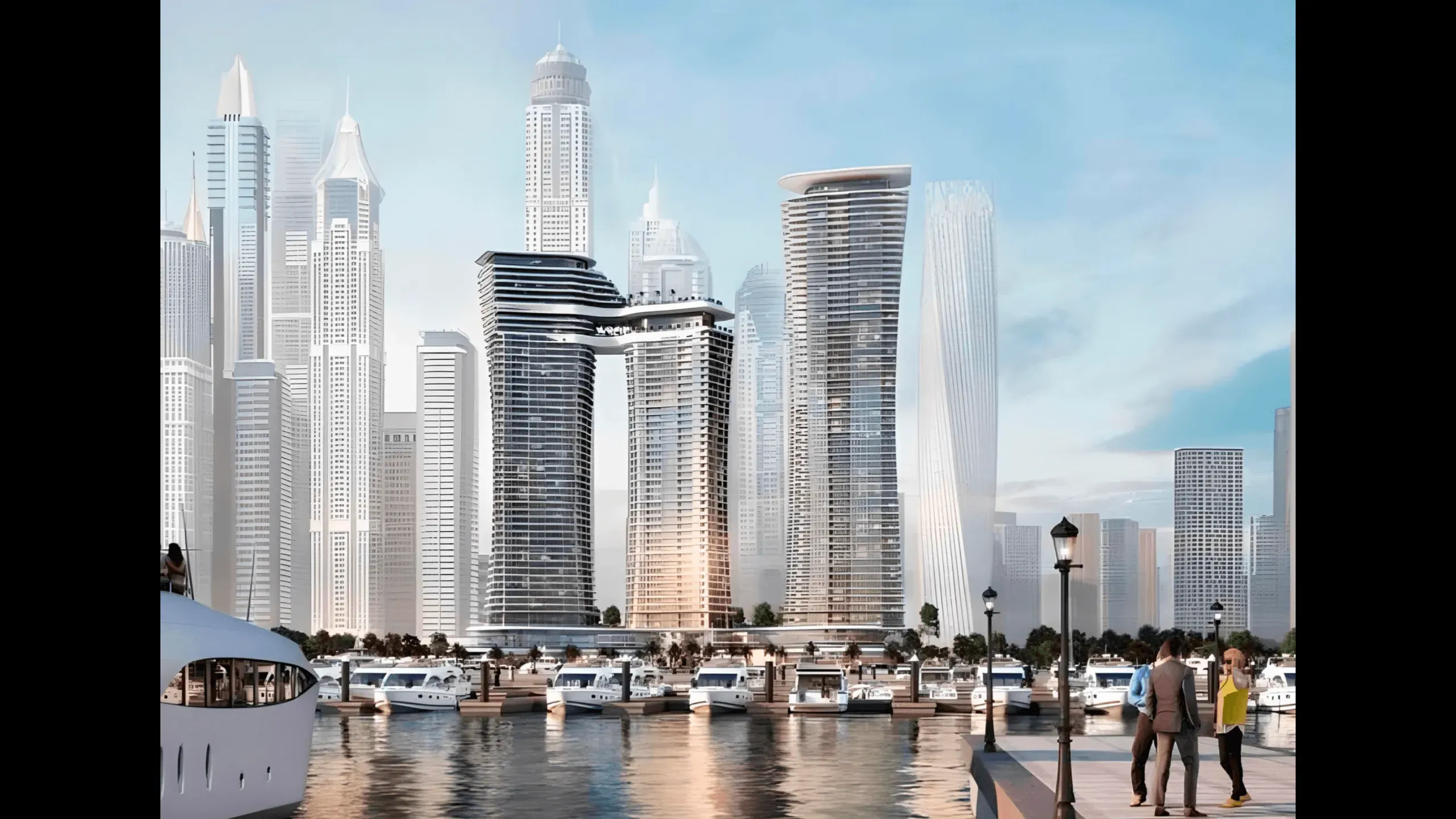 Modern apartments with one-six-bedrooms, Dubai Marina, Dubai 1