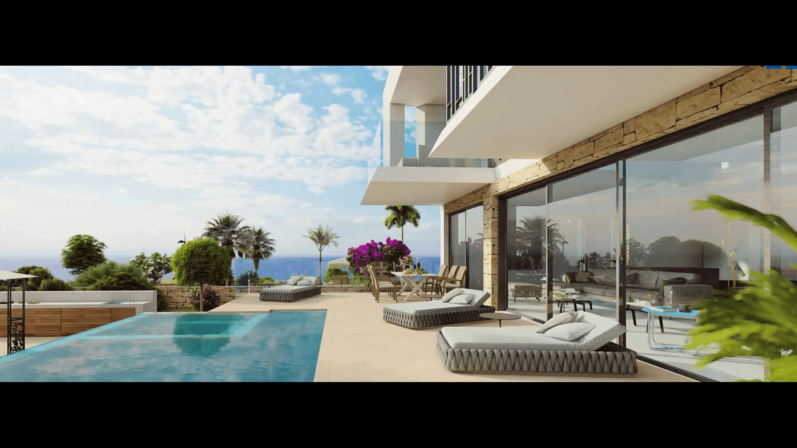 Complex of villas, seaview 1